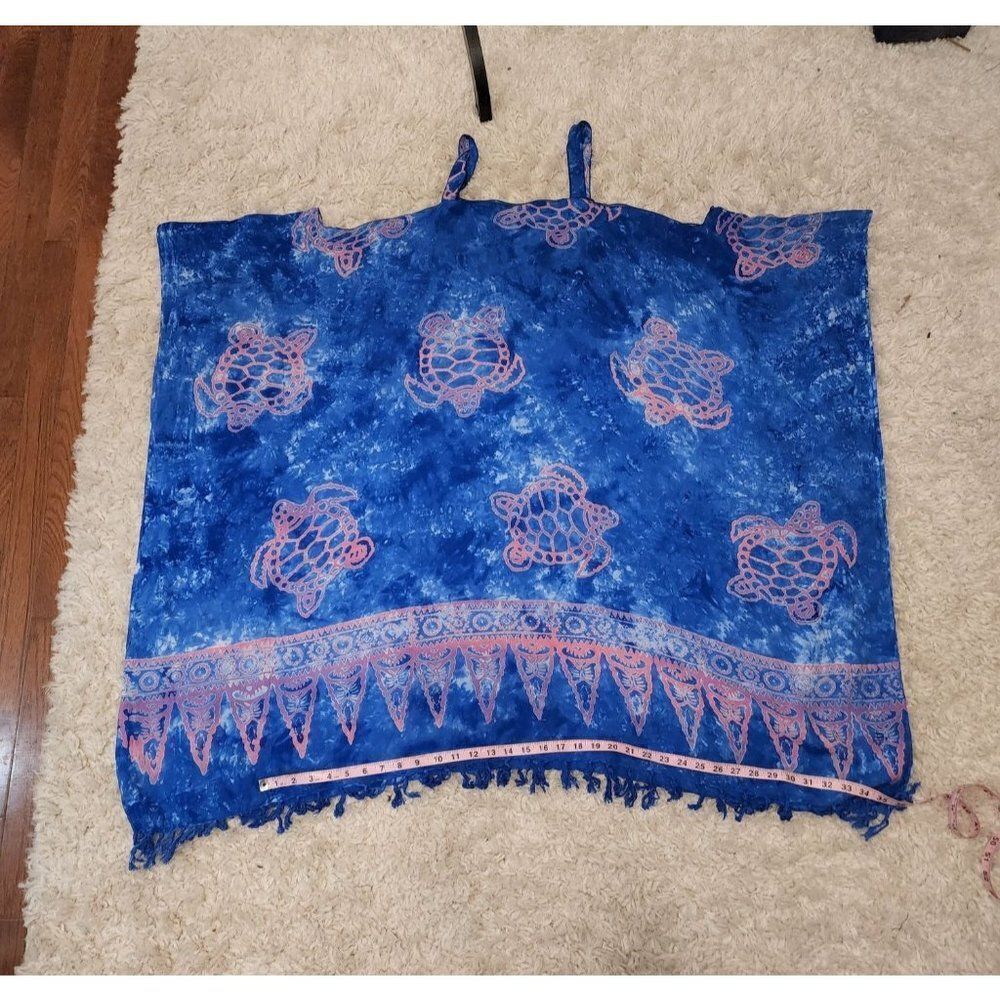 Tropical, boho Style Summer Cold Shoulder One Size, - Picture 7 of 9